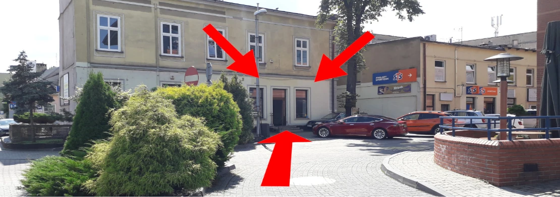 Biuro MAX z zewnątrz